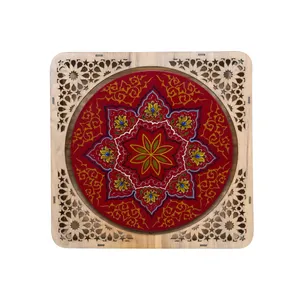 بشقاب دیوارکوب سفالی مدل 117008003