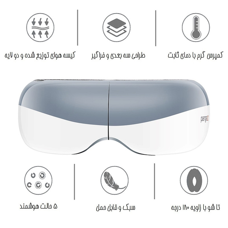 ماساژور چشم پانگائو مدل 5 Full