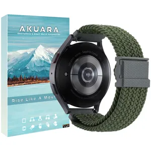 بند آکوآرا مدل Magnetic Woven AK مناسب برای ساعت هوشمند تیک واچ Pro