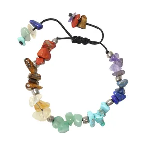 دستبند سنگی مدل هفت سنگ