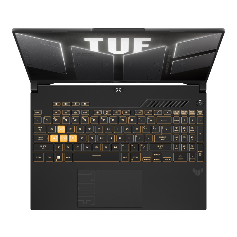 لپ تاپ 16 اینچی ایسوس مدل TUF Gaming F16 FX607JV-RL273-i7 13650HX-16GB DDR5 4800MHz-512GB SSD-RTX4060 8GB-FHD 165Hz-W