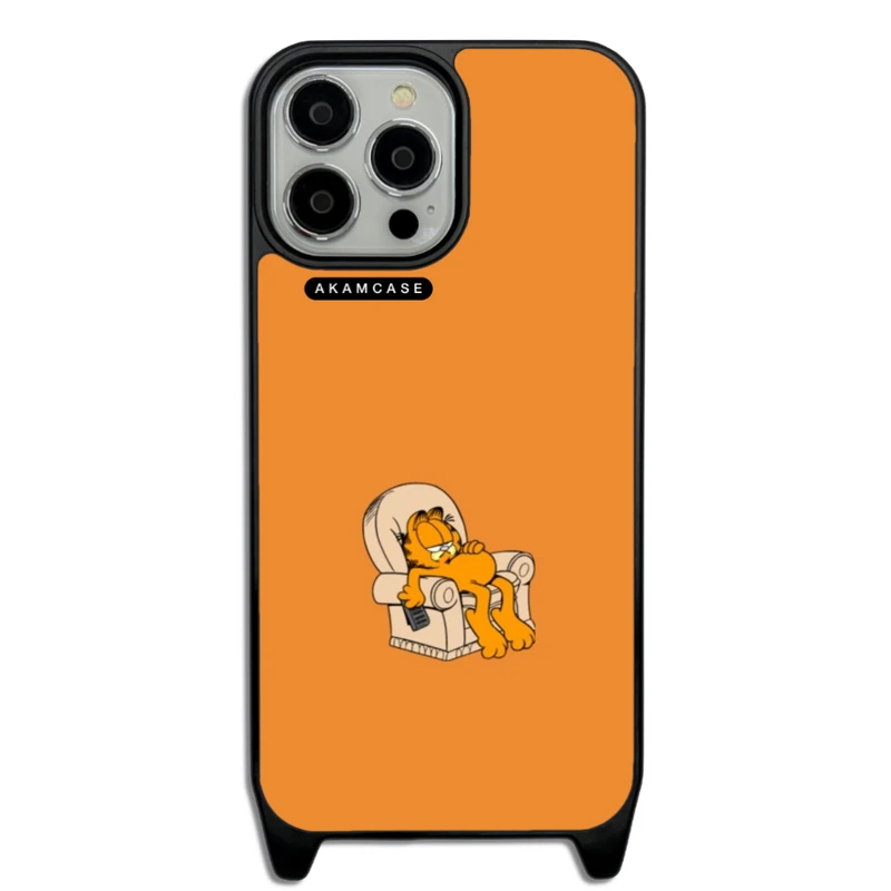 کاور آکام مدل AMC-WLA13PROMAX-GARFIELD2 مناسب برای گوشی موبایل اپل iPhone 13 Pro Max