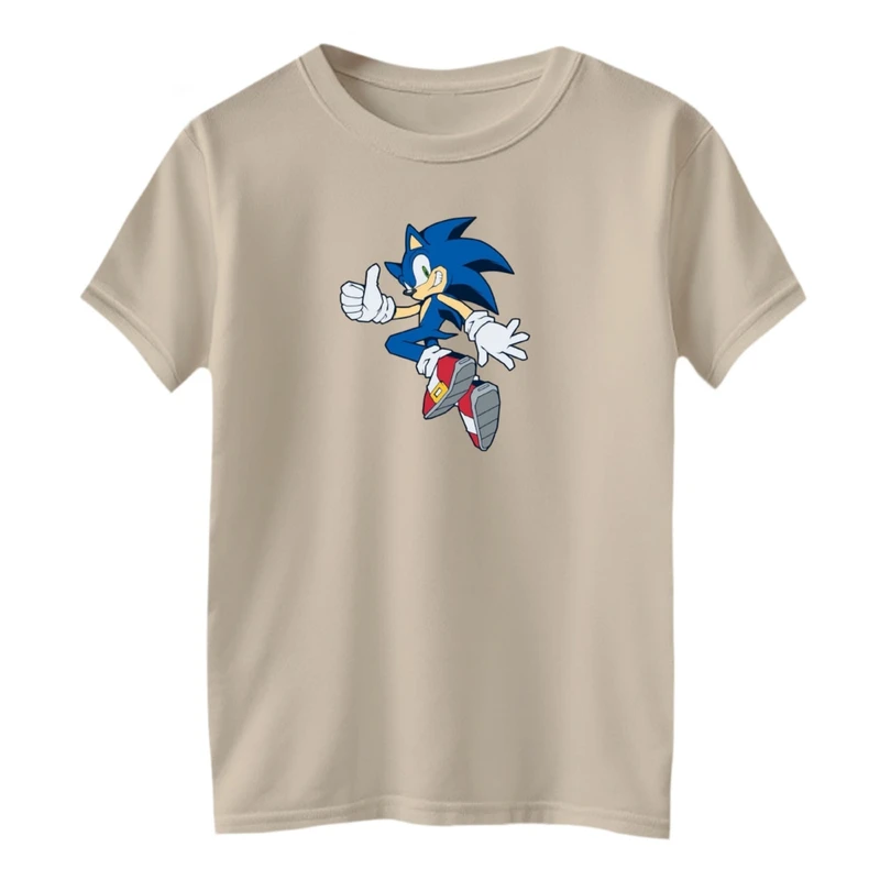 تی شرت آستین کوتاه بچگانه مدل سونیک کد04