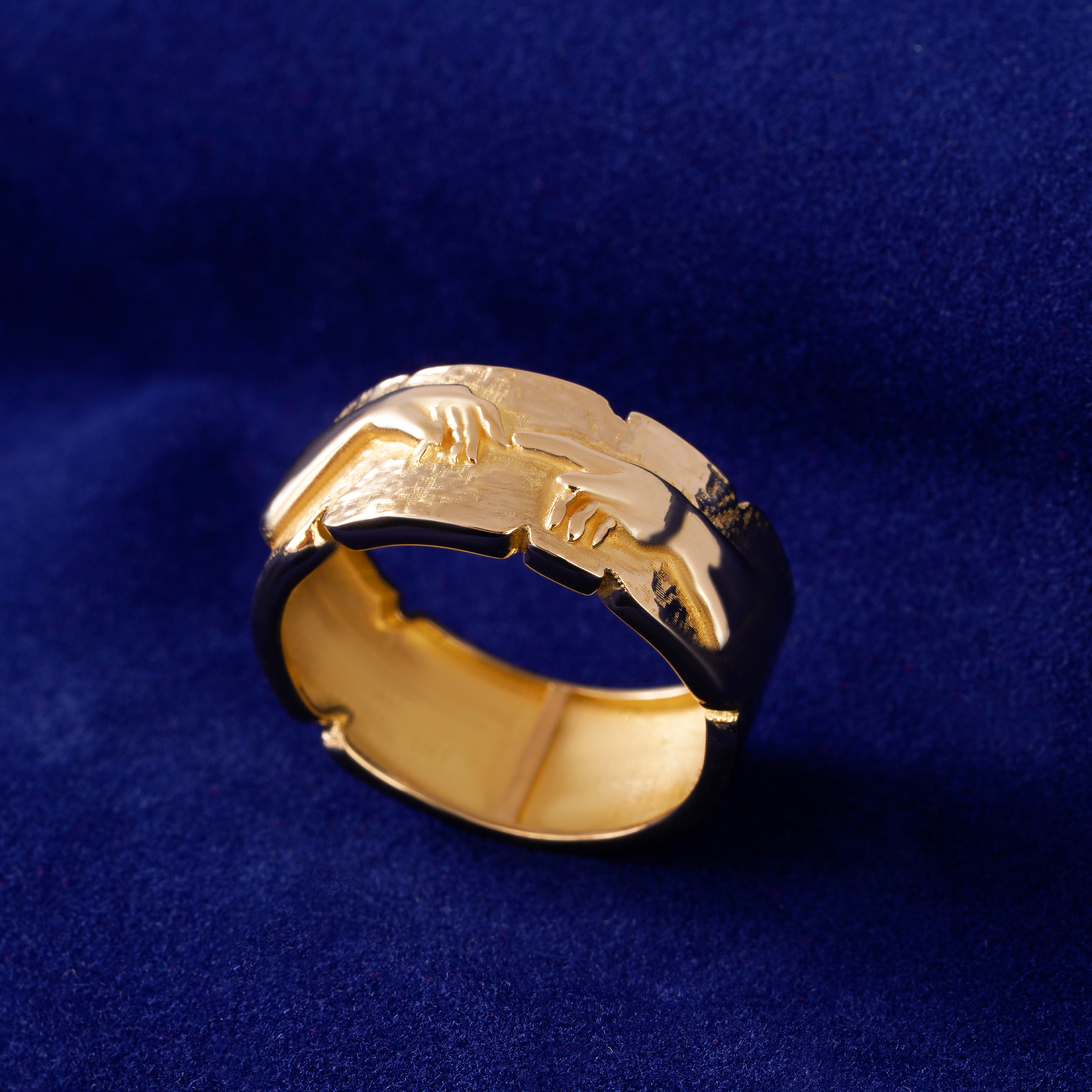 انگشتر طلا 18 عیار زنانه جواهری سون مدل 3623 -  - 3