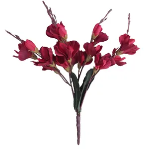 گل مصنوعی مدل گل amaryllis شاخه بلند