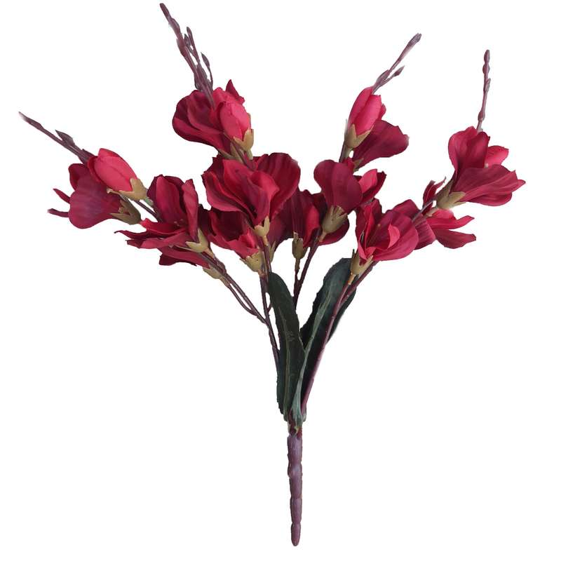 گل مصنوعی مدل گل amaryllis شاخه بلند