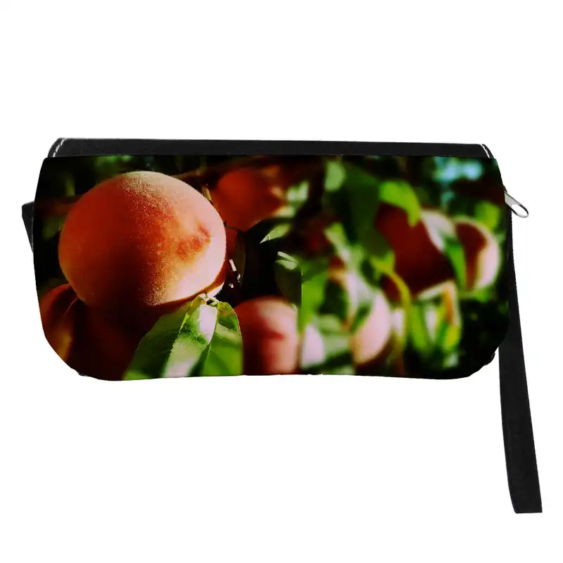 جامدادی مدل دوزیپ طرح درخت هلو کد NI1288