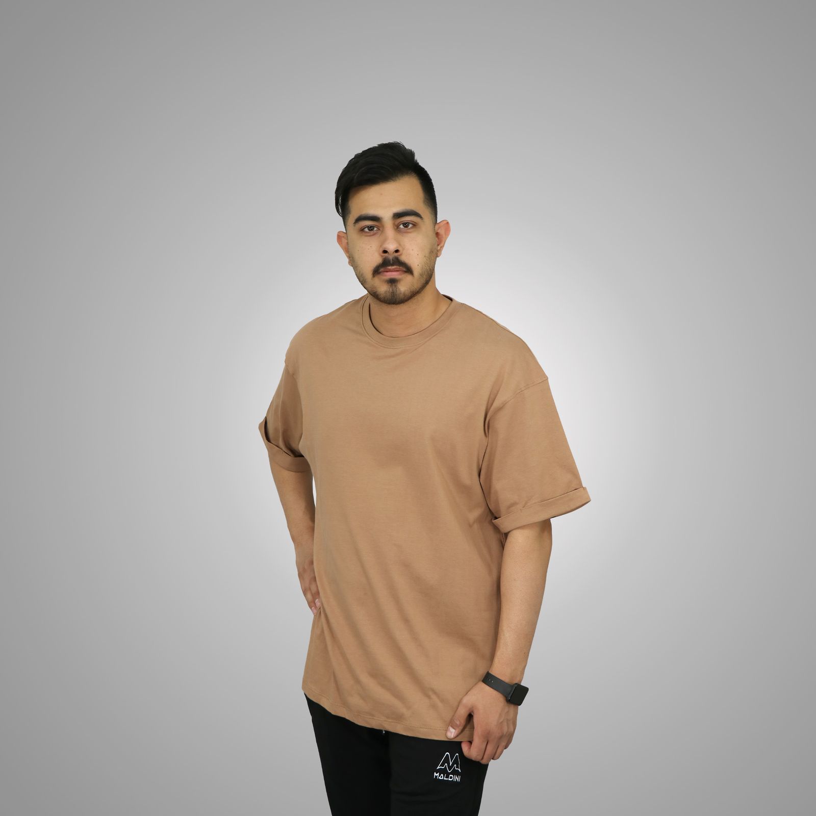 تی شرت اورسایز مردانه مالدینی مدل T-368 -  - 3