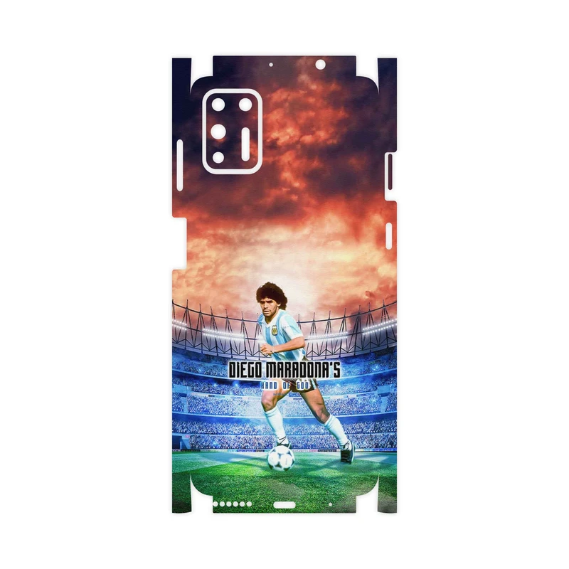 برچسب پوششی ماهوت مدل Diego Maradona-FullSkin مناسب برای گوشی موبایل موتورولا Moto G9 Plus