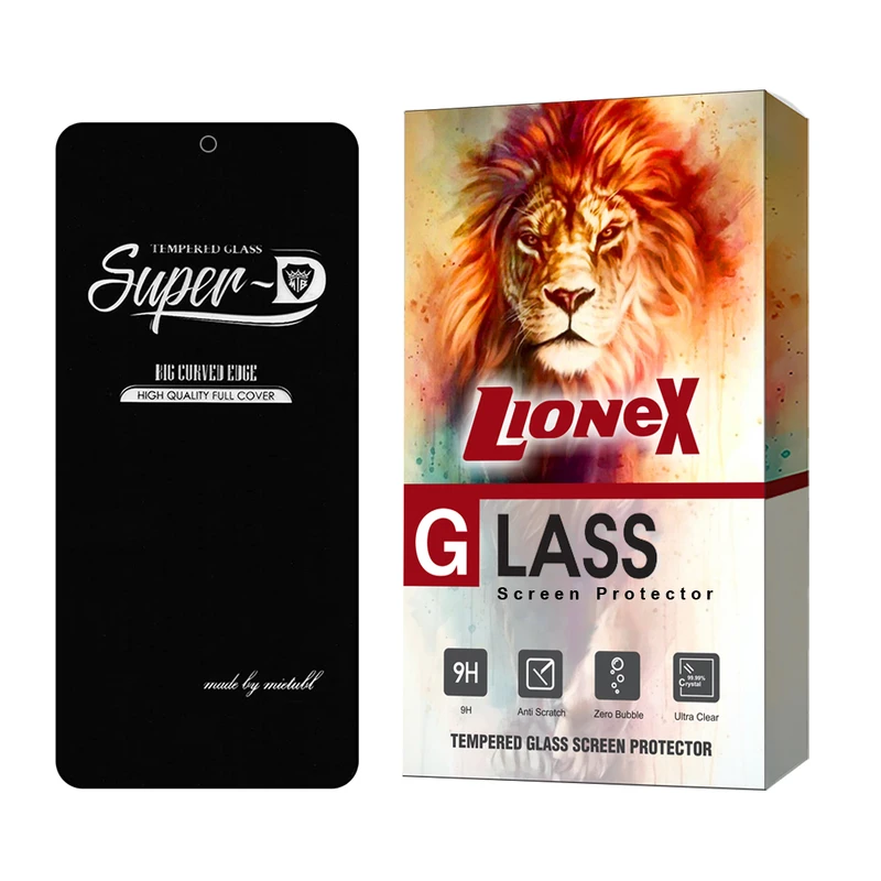 محافظ صفحه نمایش لایونکس مدل SUPERLIONEX مناسب برای گوشی موبایل موتورولا Moto G52