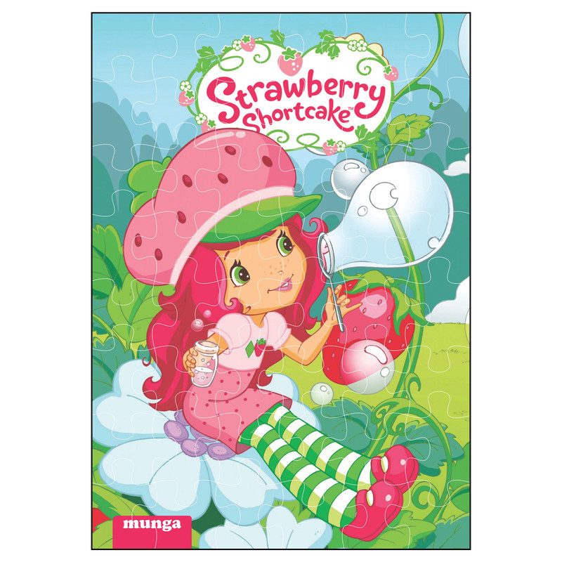 پازل 48 تکه مونگا طرح توت فرنگی