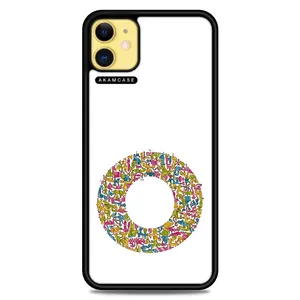 AKAM AMC-WA11-ALPHADOODLEBET-15 Cover For Apple iPhone 11