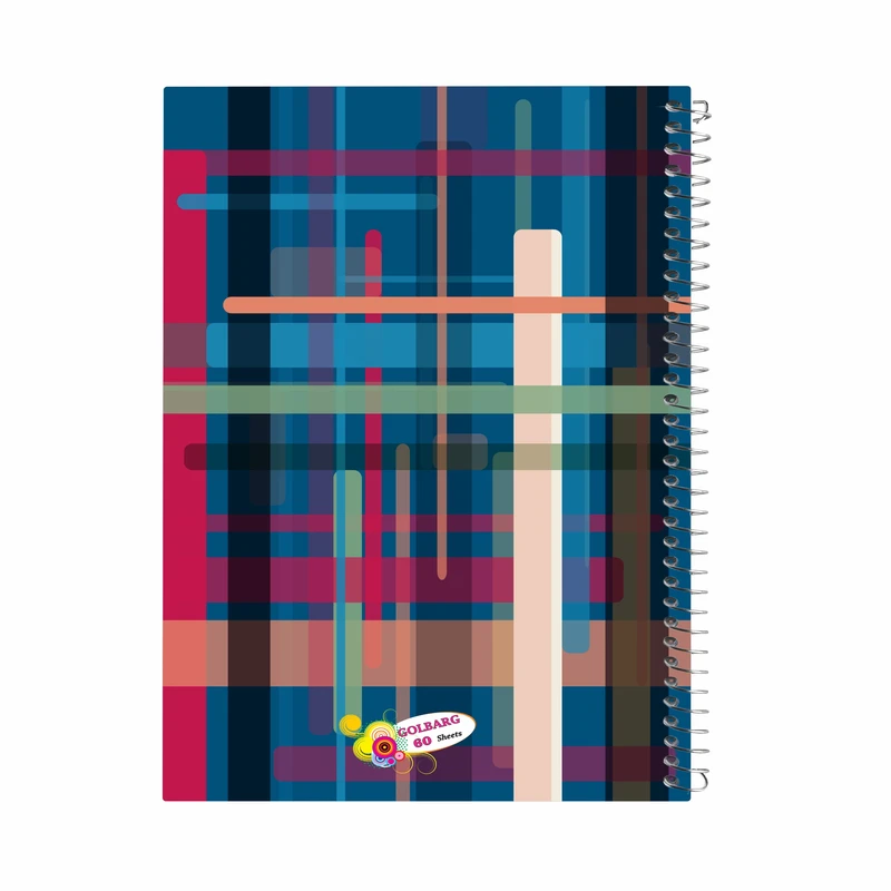 دفتر مشق 60 برگ گلبرگ مدل دبیرستانی کد 3209