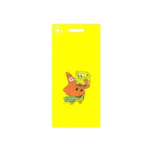 MAHOOT SpongeBob SquarePants Cover Sticker for Sony Xperia XZ1