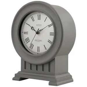 ساعت رومیزی لوتوس مدل T-5513-GRAY-CALVINO