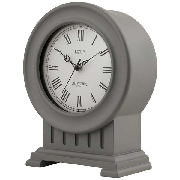 ساعت رومیزی لوتوس مدل T-5513-GRAY-CALVINO ساعت رومیزی لوتوس مدل T-5513-GRAY-CALVINO