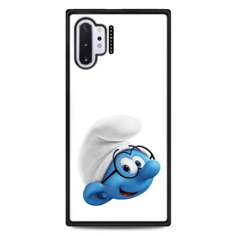 کاور آکام مدل AMC-WSGN10P-SMURFS-16 مناسب برای گوشی موبایل سامسونگ Galaxy Note 10 Plus