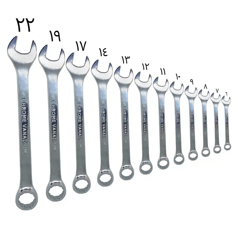 آچار یکسر رینگی و یکسر تخت اچ تی اینسترومنتس مدل HT 252 بسته 12 عددی