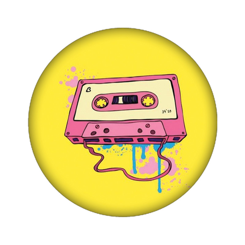 استیکر تزئینی موبایل مدل نوار کاست کد 3112