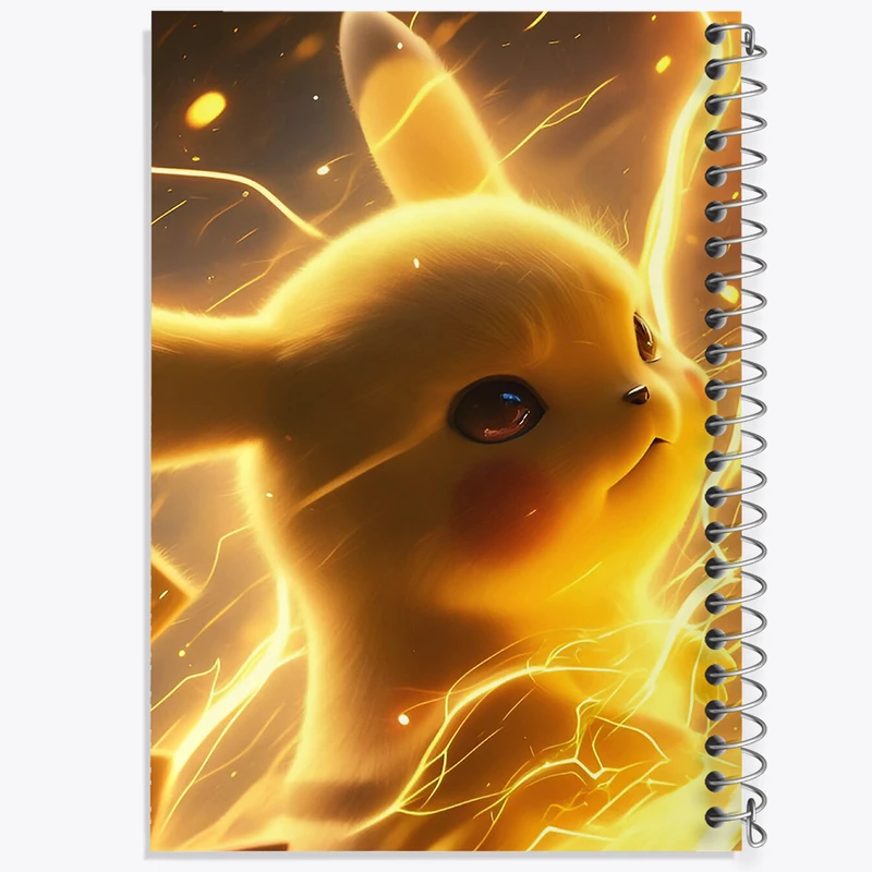 دفتر مشق 50 برگ خندالو طرح انیمه پوکمون کد N2853