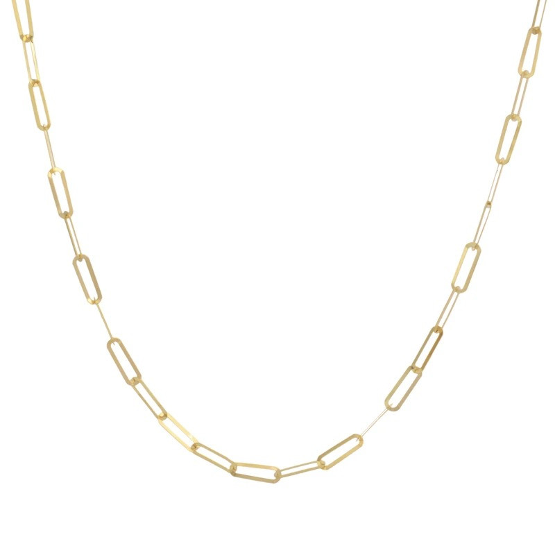 گردنبند طلا 18 عیار زنانه با زنجیر طرح هرمس طلای مستجابی مدل هرمس کد 40