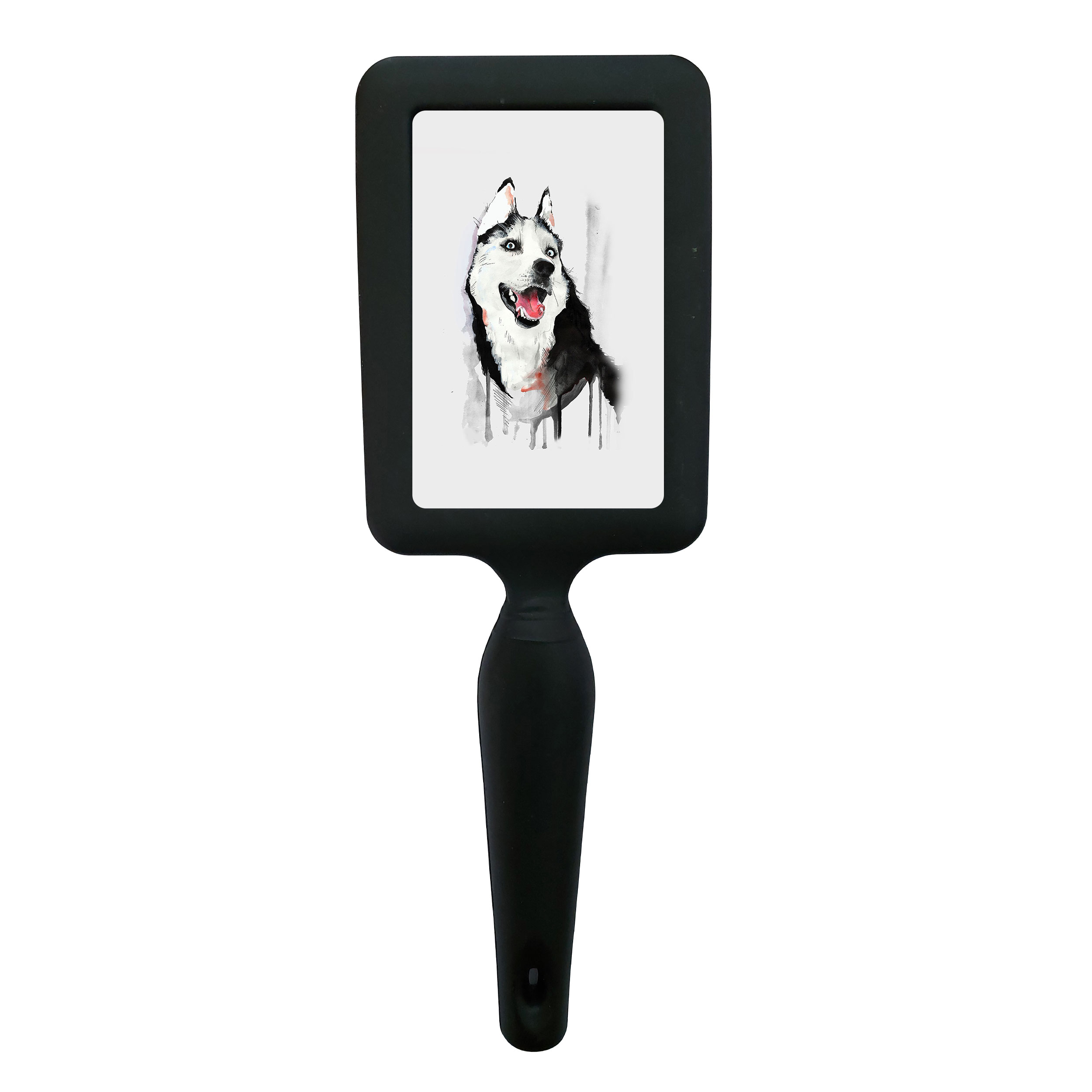 برس مو طرح انتزاعی سگ مدل B1151