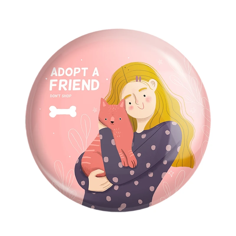 مگنت خندالو مدل حمایت از حیوانات کد 27377