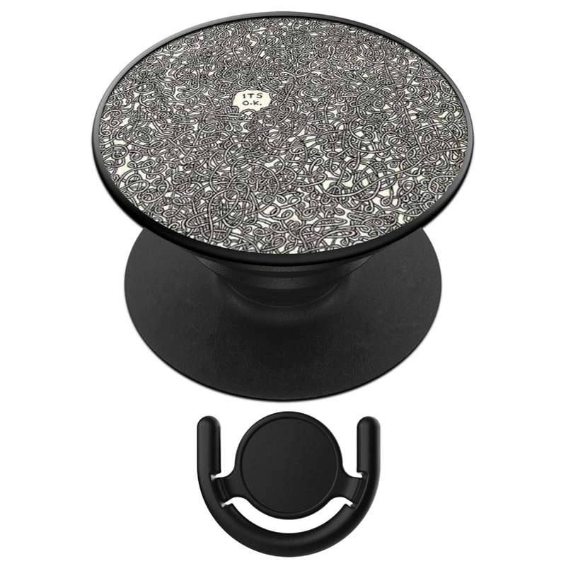 پایه نگه دارنده گوشی موبایل پاپ سوکت آکام مدل APSC02223 به همراه پاپ کلیپ