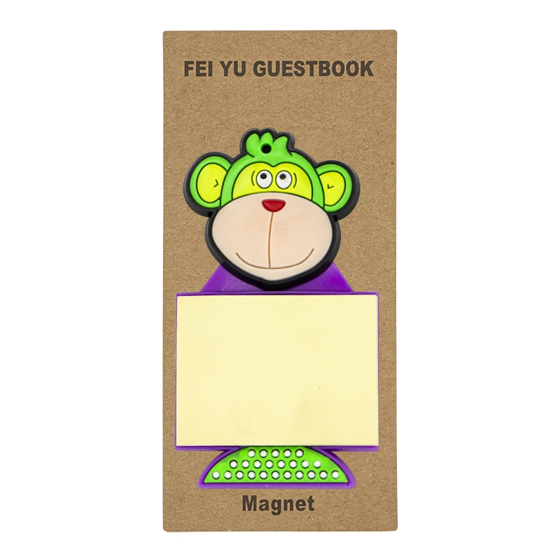 مگنت مدل یادداشت دار طرح هپی مانکی کد 1304