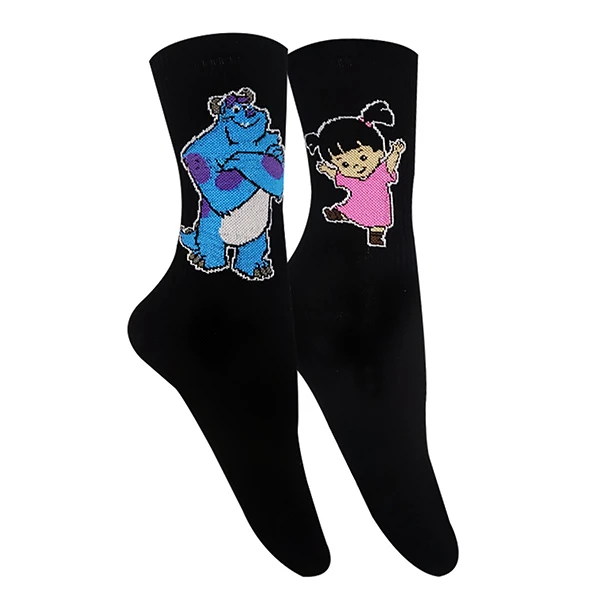 جوراب ساق بلند زنانه تن پوش هنگامه مدل پنبه کش اسپرت سالیوان و پو