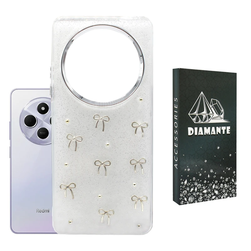 کاور دیامانته مدل Bowtie Bk مناسب برای گوشی موبایل شیائومی Redmi 14C