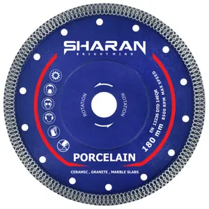 صفحه پرسلان بر شاران مدل DISK 180 سایز 180 میلی متر 