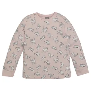 تی شرت آستین بلند دخترانه لیتل کیدز مدل 21262