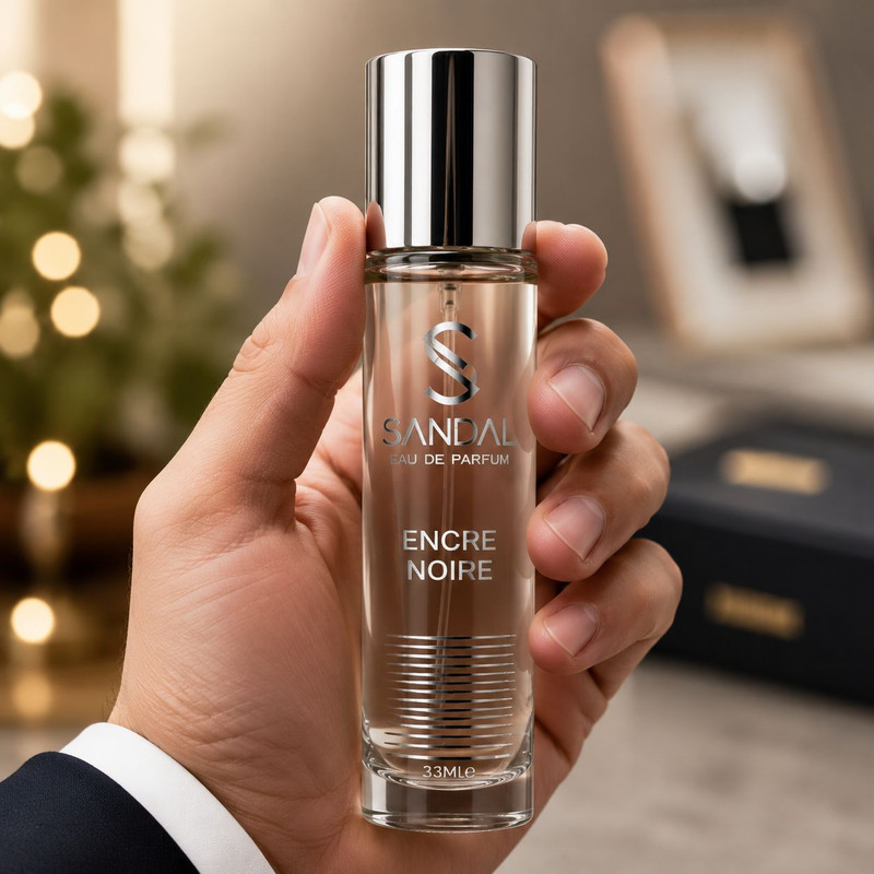 ادو پرفیوم مردانه صندل مدل lalique encre noire حجم 33 میلی لیتر