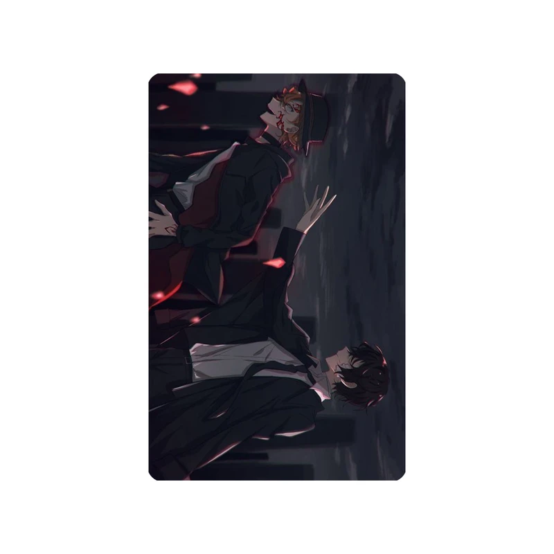 استیکر کارت مدل انیمه طرح سگ‌های ولگرد بانگو اوسامو دازای Bungo Stray Dogs Osamu dazai کد 5076