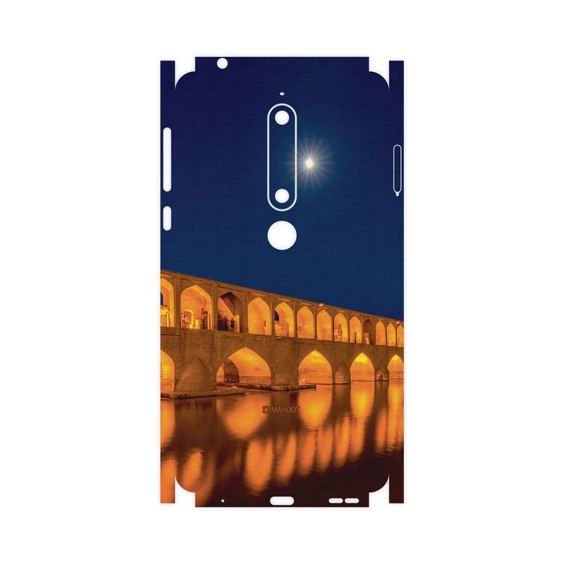 برچسب پوششی ماهوت مدل Si-O-Se-Pol-FullSkin مناسب برای گوشی موبایل نوکیا 6.1