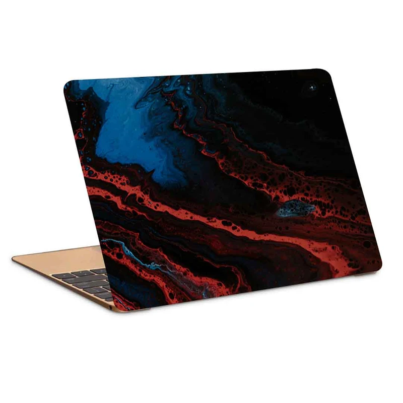 استیکر لپ تاپ طرح stains liquid surfaceکد P-971مناسب برای لپ تاپ 15.6 اینچ