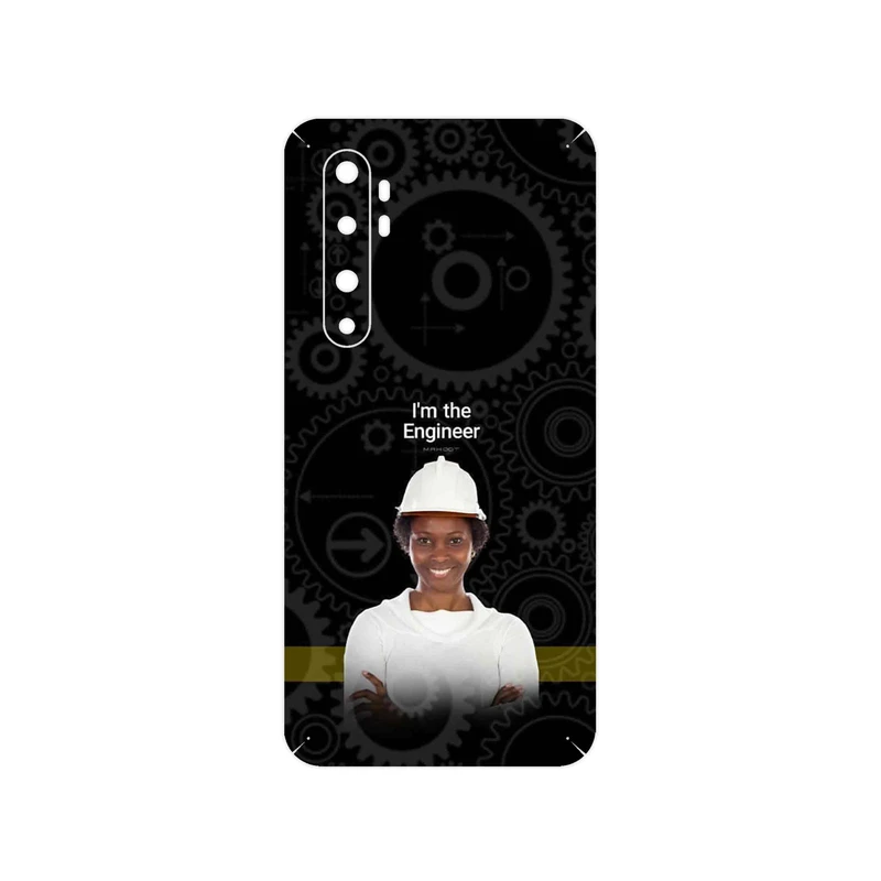 برچسب پوششی ماهوت مدل Engineer مناسب برای گوشی موبایل شیائومی Mi Note 10 Lite