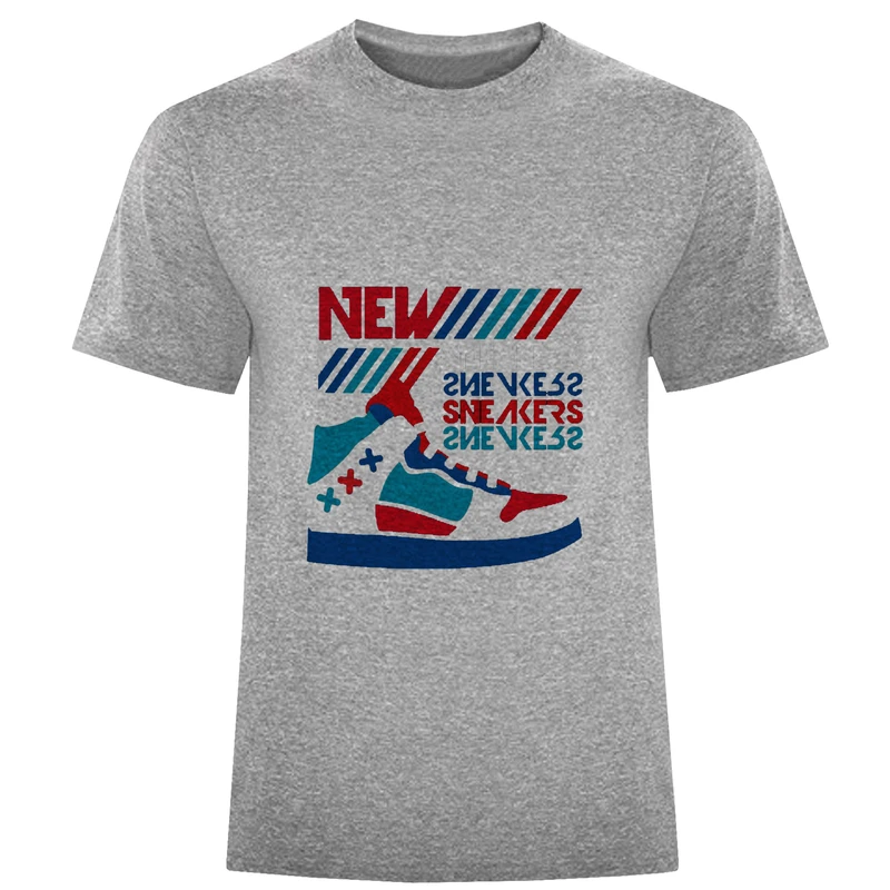 تی شرت آستین کوتاه مردانه مدل کتونی D638