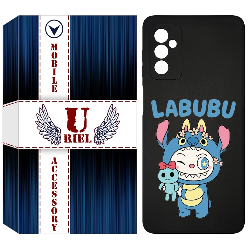 کاور یوریل قاب مدل KSH کد 112 طرح عروسک لبوبو مناسب برای گوشی موبایل سامسونگ Galaxy F13 4G / M13 4G / M23