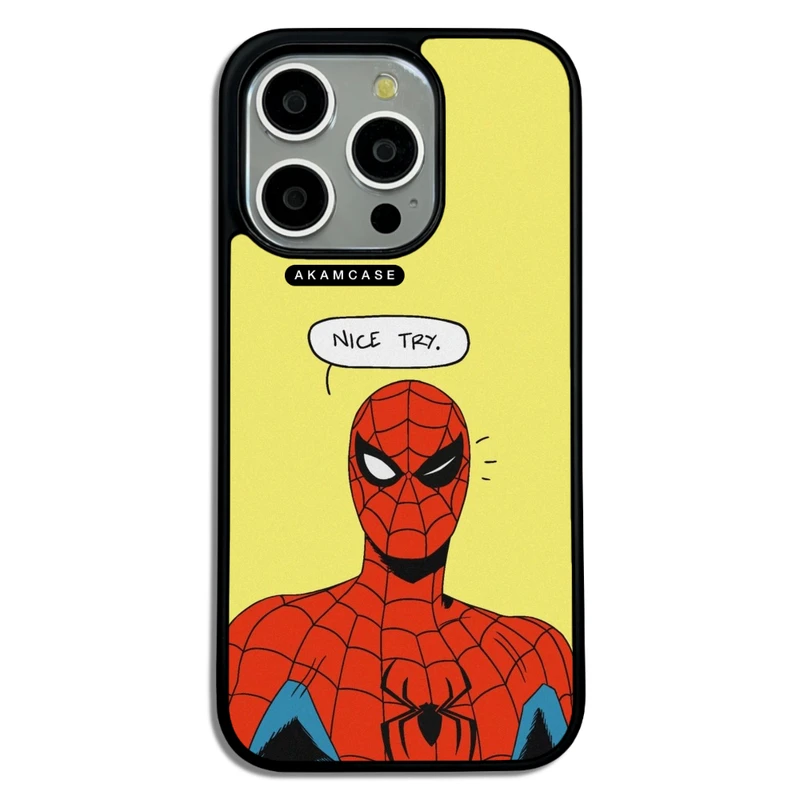 کاور آکام مدل AMC-WA15PRO-SPIDER MAN10 مناسب برای گوشی موبایل اپل iPhone 15 Pro