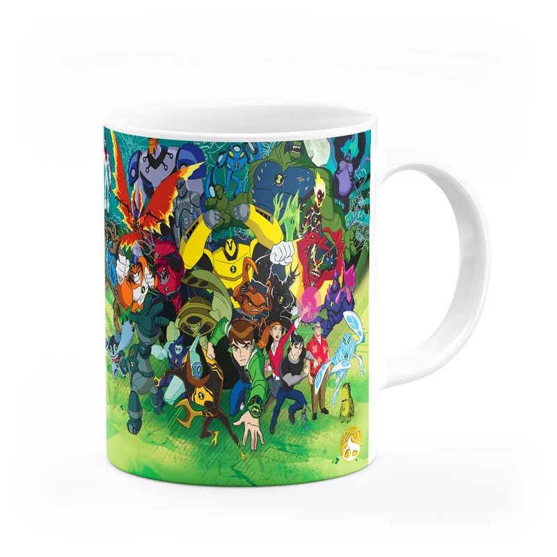 ماگ هومرو طرح انیمیشن بن تن Ben10 مدل MG3351