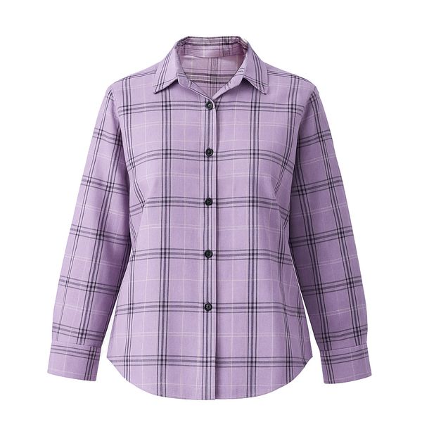 شومیز آستین بلند یقه برگردان زنانه مدل هما