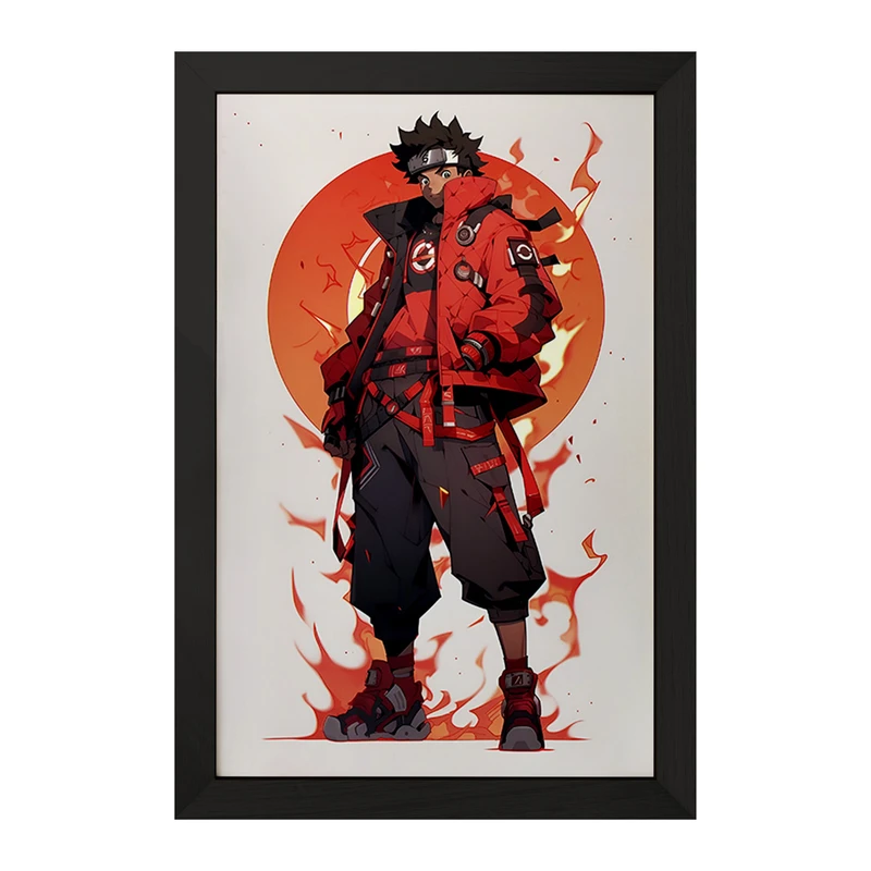 تابلو خندالو مدل انیمه ناروتو (Naruto) کد F4500