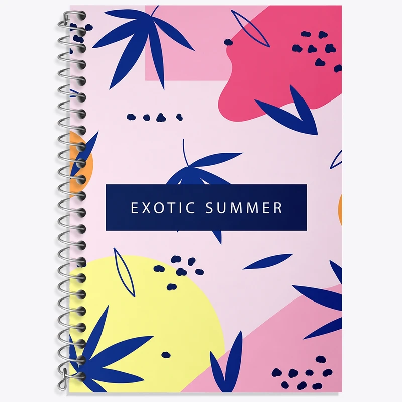 دفتر لغت 50 برگ خندالو طرح مینیمال کد N324