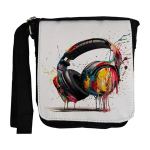 کیف دوشی بچگانه طرح هدفون کد dko285
