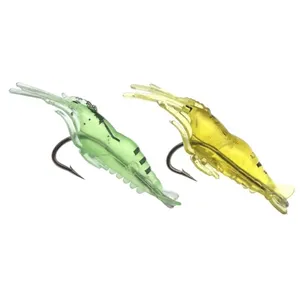 طعمه ماهیگیری مدل میگو ژله ای بسته 2 عددی