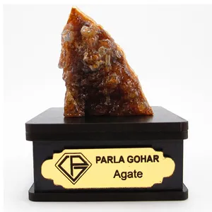 سنگ راف عقیق پارلا گوهر کد 2587