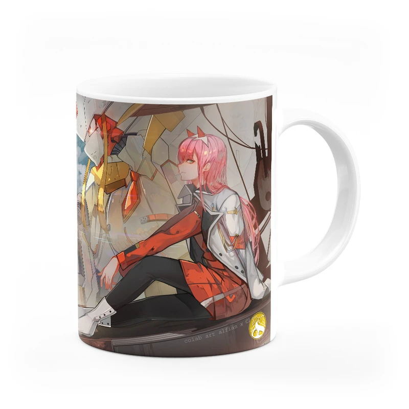 ماگ هومرو طرح انیمه دارلینگ در فرنکس Darling in the Franxx مدل MG1441