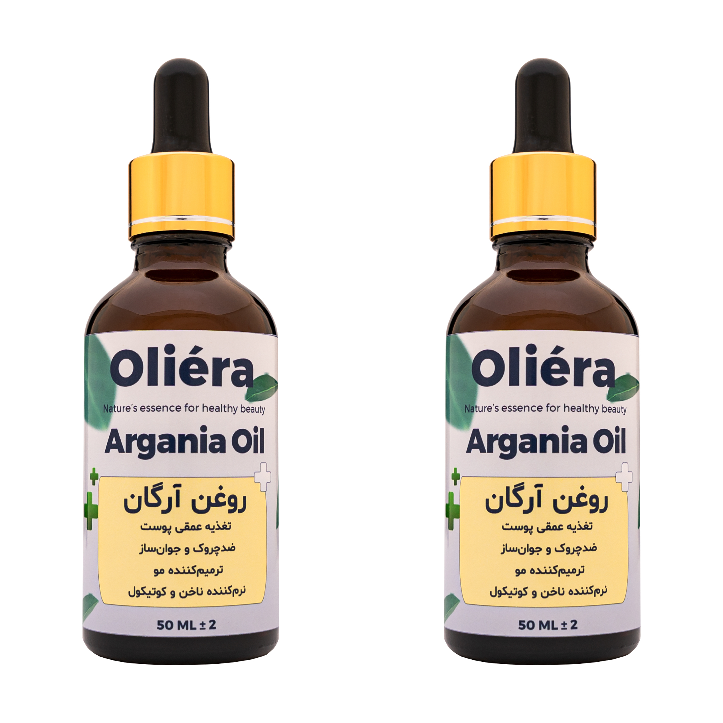 روغن مو آرگان اُلیئرا مدل ++A حجم 50 میلی لیتر بسته 2 عددی